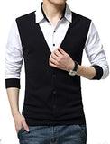 Eyebogler Men'S Solid Regular Fit T-Shirt (T16_Black Xxl)