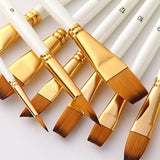 Asha Craft Professional Artist Paint Brush Set Of 12 Pcs Painting Brushes Kit For Kids, Adults Fabulous For Canvas, Watercolor &
