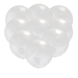 24pcs Clear Balloons 18 Inch Big Clear Balloons Latex Giant Balloon Jumbo Thick Balloon for Photo Shoot Christmas Birthday Weddi