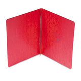 Pressboard Report Cover, 2 Prong Fastener, Letter, 3 Capacity, Executive Red