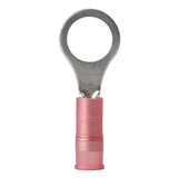 Ancor 210204 Marine Grade Electrical Nylon Insulated Double Crip Funnel Entry Ring Terminals with Insulation Grip (22 to 18-Gaug