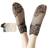 Wklouyhe 5 Pairs WomenS Socks Casual Fashion Lace Ankle Socks Low Cut No Show Socks For British Women_(Free Size)