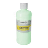 Glow-in-the-Dark Acrylic Paint 16 oz., Clear Glow