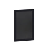 Flash Furniture Canterbury Wall Mount Magnetic Chalkboard Sign - Black Finish - 18 x 24 - Vertical or Horizontal Hanging Message