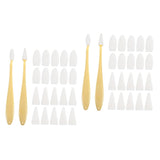 ULDIGI 2sets Sketch Tools Blending Stumps and Wipes for Art and Projects Comfortable Grip for Efficient Use for Beginners and Ar