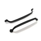 CABDM 10 Pack 8 inch Hole Center Matte Black Cabinet Pulls - Heavy Duty Solid Drawer Hardware Handles Kitchen Vanity Bathroom Ha