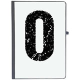 Udnag Ruled Notebook Diary Alphabet | O, [A5 80Pages 80Gsm]