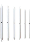 Eclet Blending Paper Stumps & Tortillions Sketch Drawing Tools Pack of 6 for Shading Smudging Blending Charcoal Graphite Pencil