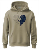 Adro Men'S Cotton Neck Hooded Sweatshirt (H24-Devi-Be-L_Beige)