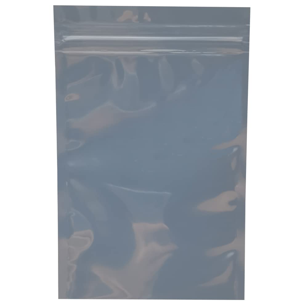 Mantianstar 100pcs Antistatic Bags 3.93x5.9in/10x15cm, Resealable ESD Bag, Suitable for CPU SSD Hard Disk and Various Electronic