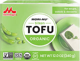 MoriNu Silken Tofu Organic | Velvety Smooth and Creamy | Low Fat, GlutenFree, DairyFree, Vegan, Made with NonGMO organic soy