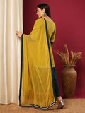 Gosriki Women'S Rayon Viscose Straight Solid Kurta With Pant & Dupatta (Panai Mehandi-Vks03-Gs_Xl_Mehandi_X-Large),Mehandi,,B0F13SDTYX