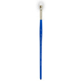 Princeton Artist Brush Summit, Brushes for Watercolor and Acrylic Series 6850, Angle Shader White Synthetic Hair, Size 1/4