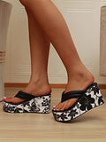 Shoetopia Girls Tufan Black Wedge Sandal - 5 Uk (Girls-Tufan-Black),Black,5,B0CQK5QBS9
