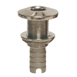 Groco 1 1/4 Stainless Steel Hose Barb Thru-Hull Fitting
