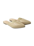 Shoetopia Stylish Pointed Toe Beige Mules For Women & Girls /Eu37,Beige,4,B0F317N16C