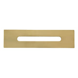 Kingston Brass TC4017 Made to Match Bathtub Overflow Hole Cover, Brushed Brass