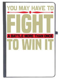Udnag Ruled Notebook Diary Fight | You May Have, [A5 80Pages 80Gsm]