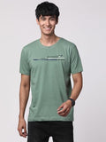 Adro Men'S Graphic Printed 100% Cotton T-Shirt - Regular Fit, Printed T-Shirts For Men (Rn24-Rac-Pt_Pista_2Xl)