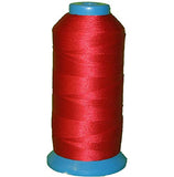 Bonded Nylon Sewing Thread Size #138 T135 1250yds for Outdoor Upholstery (Red)