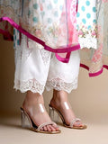 Shoetopia Stylish Trasparent Detailed Rose-Gold Block Heels For Women & Girls /Eu40,Rose-Gold,7,B0F3179M84