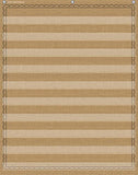10POCKET POCKET CHART BURLAP 34X44