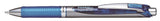 PENTEL OF AMERICA Energel Rtx Retractable Gel Pen, Bold 1Mm, Blue Ink, Blue/Gray Barrel