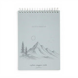 INNAXA A4 Sketchbook | 120 Pages (60 Sheets), 140 GSM Premium Skeching Paper | Top Spiral Bound | Blue Cover | Sketchpad for Art