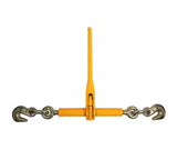 Mytee Products 5/163/8 Heavy Duty Ratchet Lever Load Binder w/Grab Hooks 5,400 Lbs Working Load Limit Yellow | Tie Down Hau
