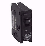 SIEMENS 6Pack (6 Pack) Q115 Breaker, 15A, 1P, 120 VAC, Plugin, Black