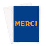 LEMON LOCO Merci Greeting Card | Funny Thank You Card For Friends and Family, French Thank You, Appreciation, Thanks, Gratitude 