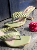 Shoetopia Women'S Flat Sandal/Green /Eu41 / Uk8,Green,8,B0BSC9GVM3