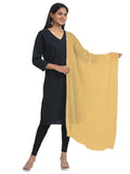 Pure Cotton Dupatta For Women (2.5M) Soft, Lightweight, And Breathable Skin Chunni, Versatile Solid Color Stole For Everyday Sty