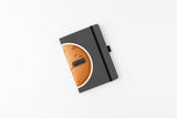 Numic Asteroid Collection | Graphite Colour Hardbound Cover | A6 Small Size Notebook | 192 Pages | Ruled Lines | 80 Gsm