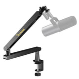 MAONO Microphone Arm, Mic Boom Arm with Cable Management Channels, Desk Clamp, Versatile Mounting, and Fully Adjustable, Heavy D