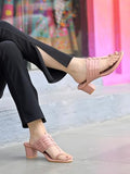 Shoetopia Women'S Flat Sandal,Peach,7,B0CSN5CH66