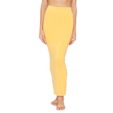 Zivame All Day Seamless Mermaid Saree Shapewear with Removable Drawcord for Women - Mustard1 Yellow