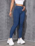 Toplot Skinny Fit Jeans For Women (Jeans-5152-Dark Wash-34),Dark Wash,34,B0CVV2PHTZ