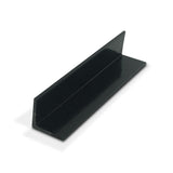 Outwater Plastics Black 1-1/2 Inch X 1-1/2 Inch X 1/8 Inch Thick Rigid Plastic Extruded 90 Degree Angle 36 Inch Lengths (Pack of