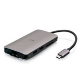 Usb-C 8-In-1 Mini Dock With Hdmi, 3X Usb-A, Ethernet, Sd Card Reader, And Usb-C Power Delivery Up To 100W - 4K 30Hz