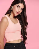 Toplot Women'S Combo Solid Ribbed Scoop Neck Sleeveless Slim Fit Tank Top Pack Of 2 (Combo-5069-Pch-Pnk-Xl),Peach-Pink,,B0CG5JXWHT