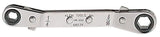 Klein Tools 68234 Ratcheting Offset Box Wrench, Fully Reversible, 1/4 by 5/16Inch, Made in USA