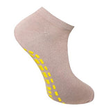 Usoxo Women Cotton AntiSkid Socks, Pack Of 1, Beige