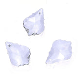 20pcs Czech Faceted Crystal Glass Baroque Chandelier Pendant Drop Beads Suncatcher 22mm Large April Clear Birthstone