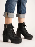 Shoetopia Girls Bt-Paris Black Ankle Boot - 8 Uk (Girls-Bt-Paris-Black),Black,8,B0CQPFZBGD