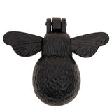 Mystic Colonial Bumblebee Door Knocker - Authentic Vintage Cast Iron Front Door & Gate Knocker with Mounting Hardware - Unique H