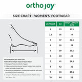 Ortho Joy Extra-Soft Comfortable Stylish And Fancy Slippers For Women,Black,5,B0BYDMJFJC