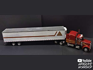 Amt 1/24 Reefer Semi Trailer, 1170, White