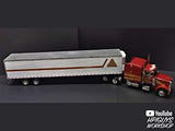 Amt 1/24 Reefer Semi Trailer, 1170, White