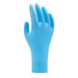 SHOWA NDex 8005PF Disposable Nitrile Glove, Powder Free, Medium (Pack of 50)
